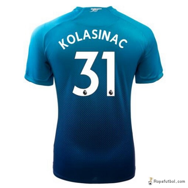 Camiseta Arsenal Replica Segunda Ropa Kolasinac 2017/18